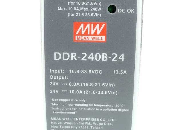 Mean Well DDR-240B-24 DC-DC 24V / 24V