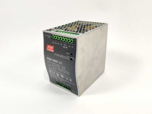 Mean Well DDR-480C-12 DC-DC Ultra Slim Industrial DIN Rail Converter 12V 30A