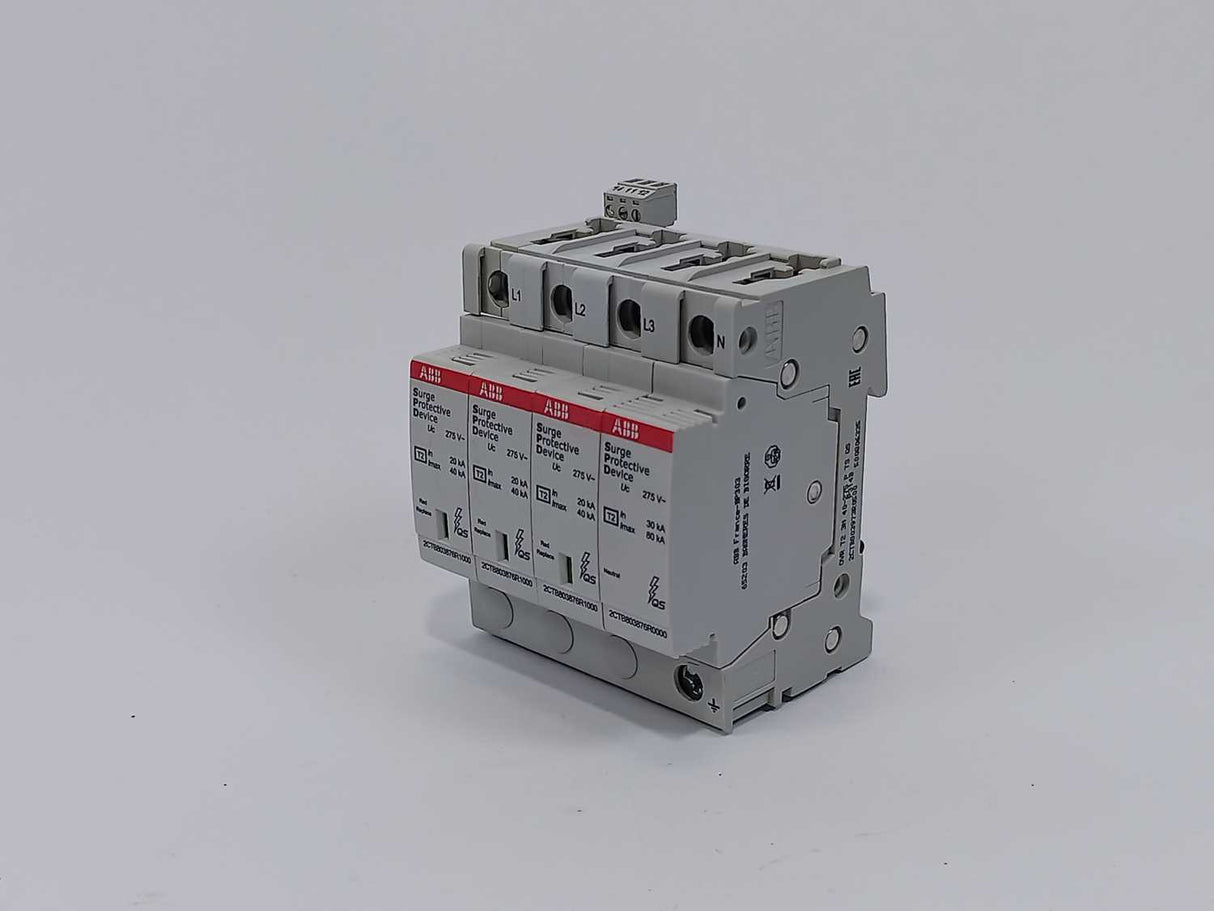 ABB 2CTB803973R0500 OVR T2 3N 40-275 P TS QS Surge Protective Device