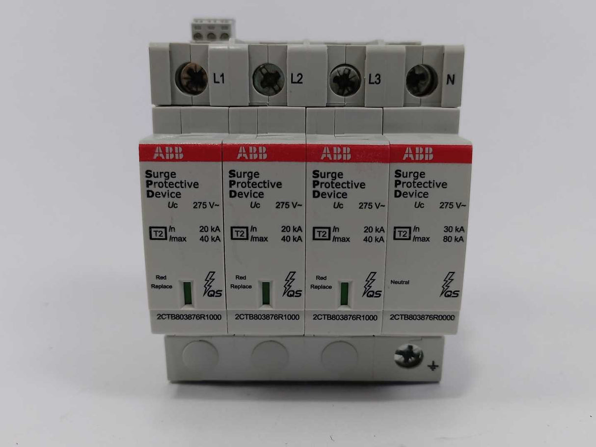 ABB 2CTB803973R0500 OVR T2 3N 40-275 P TS QS Surge Protective Device