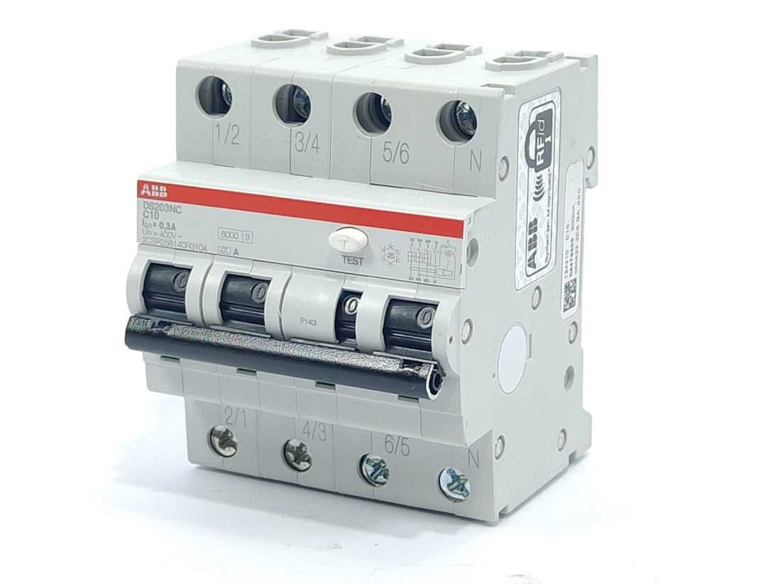 ABB 2CSR256140R3104 DS203NC C10 A300 Circuit Breaker