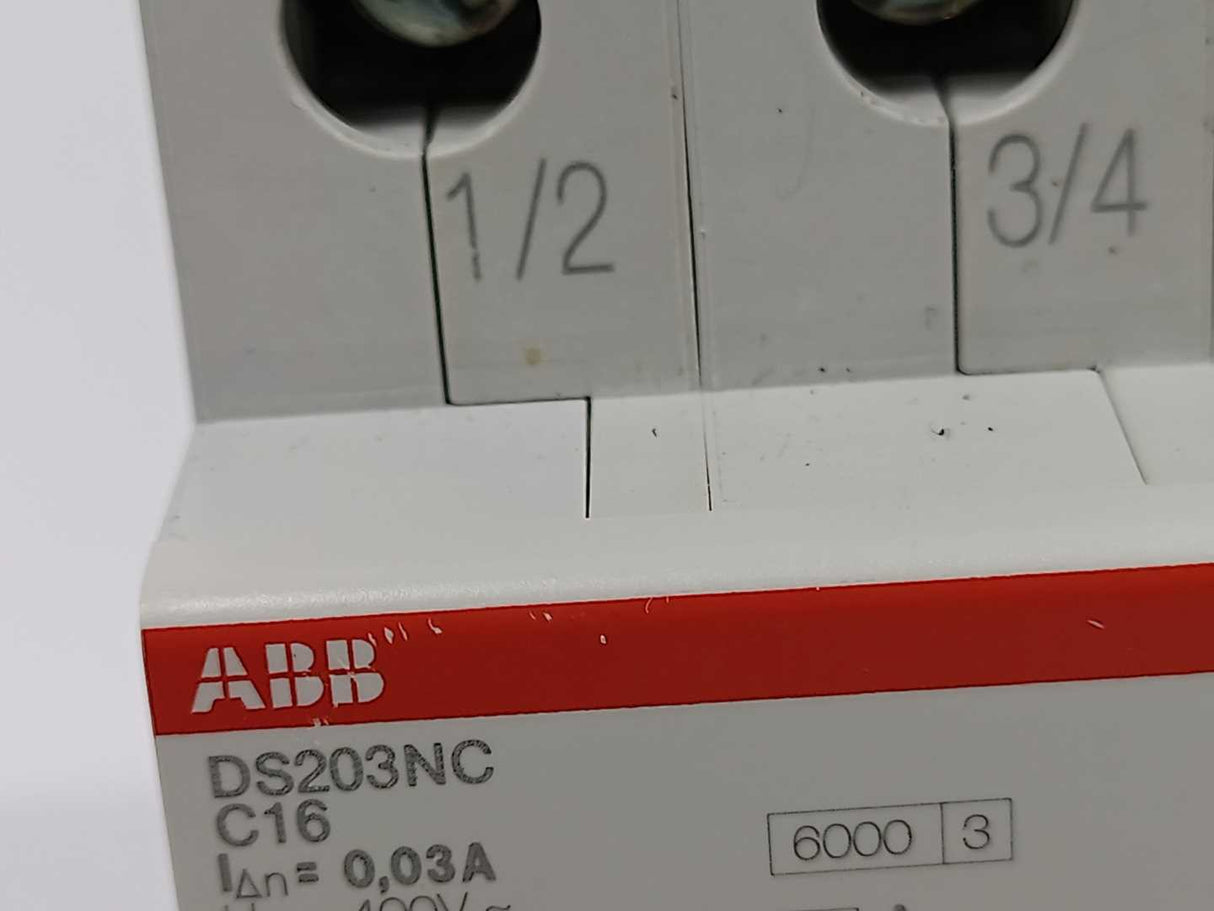 ABB 2CSR256140R1164 DS203NC C16 A30 Residual Current Circuit Breaker