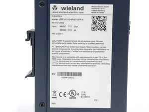 Wieland 83.040.1268.0 IP switch WIENET UMS 6-C-1G-4PoE-1SFP-W