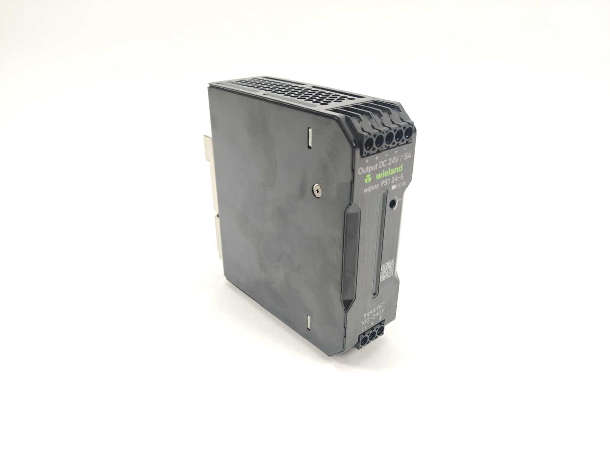 Wieland 81.000.6530.0 Wipos PS1 24-5 24V 5A Switched-Mode Power Supply