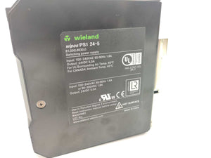 Wieland 81.000.6530.0 Wipos PS1 24-5 24V 5A Switched-Mode Power Supply