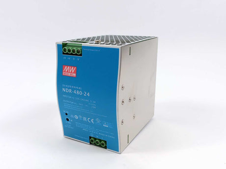 Mean Well NDR-480-24 AC-DC Single output DIN PSU 20A 24V