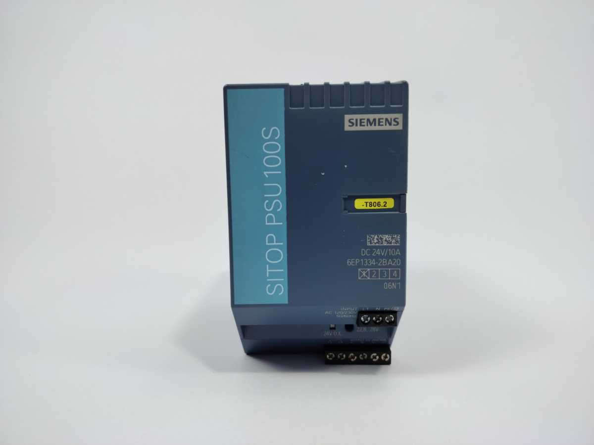 Siemens 6EP1334-2BA20 Power Supply 24V 10A