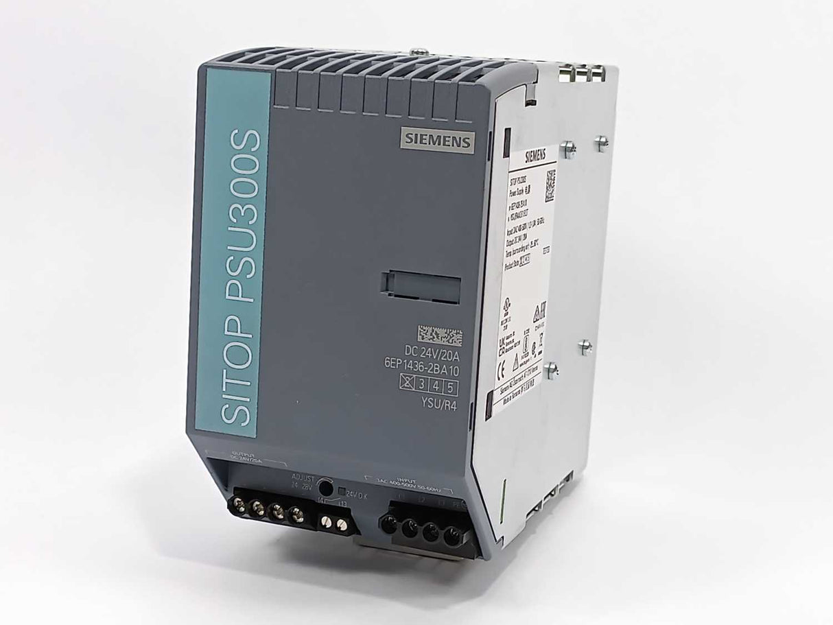 Siemens 6EP1436-2BA10 SITOP PSU300S 24V 20A Power Supply