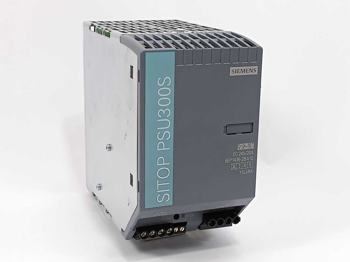 Siemens 6EP1436-2BA10 SITOP PSU300S 24V 20A Power Supply