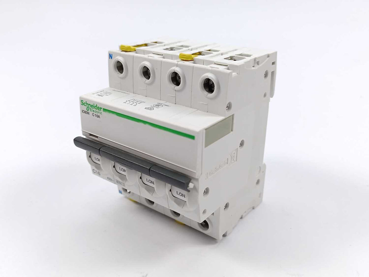 Schneider Electric A9F04716 iC60N C 16A Miniature Circuit Breaker