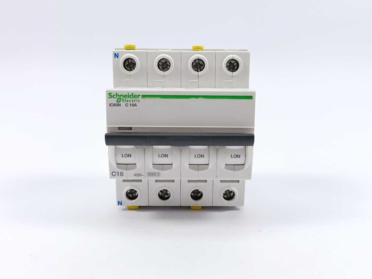 Schneider Electric A9F04716 iC60N C 16A Miniature Circuit Breaker