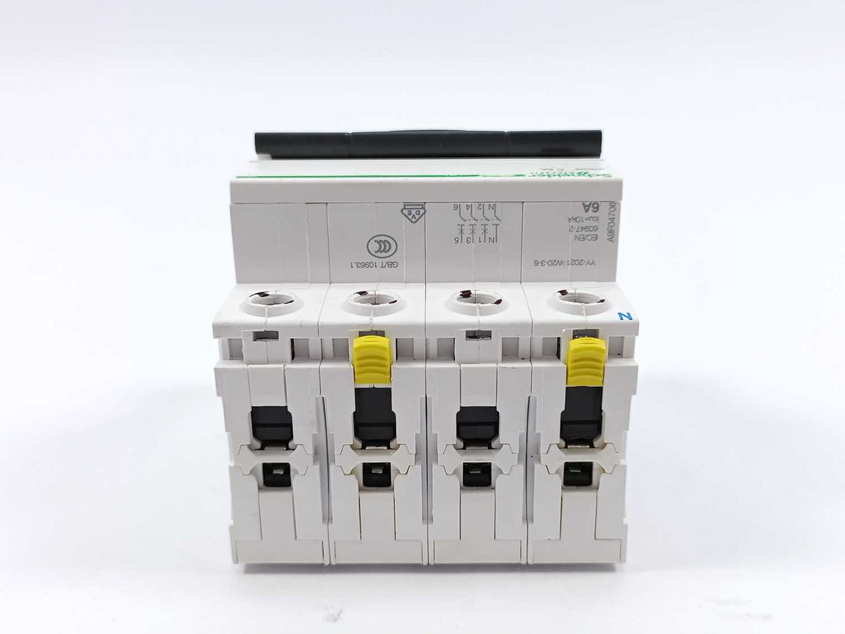 Schneider Electric A9F04706 iC60N C 6A Miniature Circuit Breaker