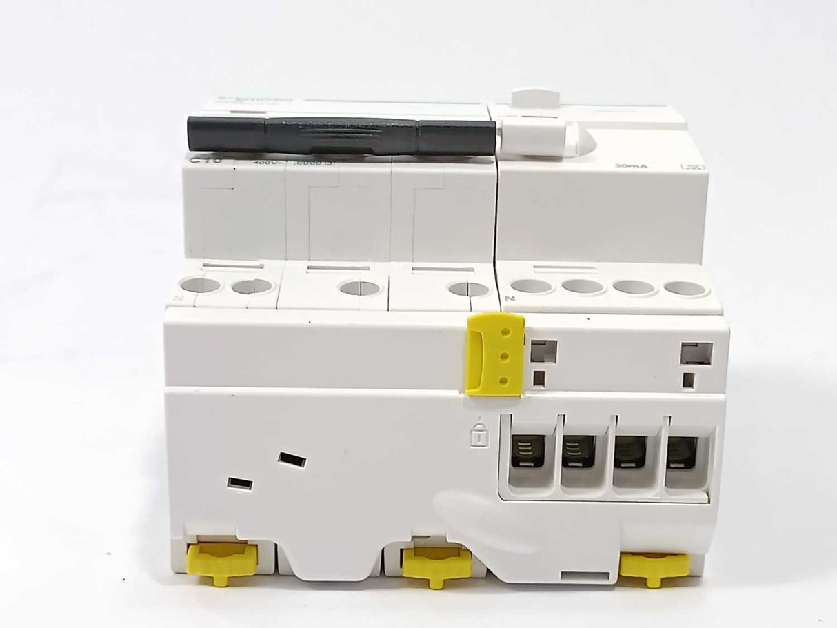 Schneider Electric A9DC3710 Acti9 iCV40N RCCB w/ Overcurrent Protection (RCBO)