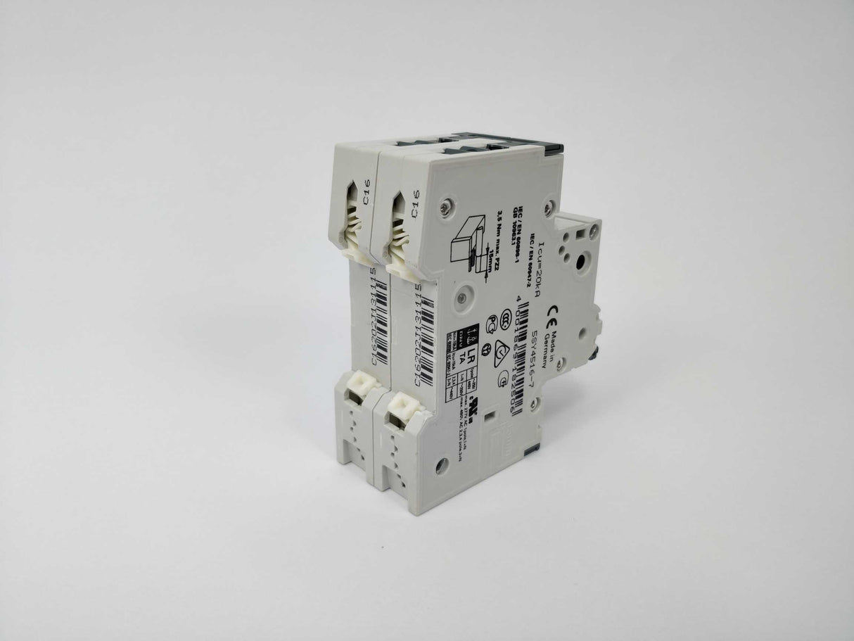 Siemens 5SY45 MCB C16