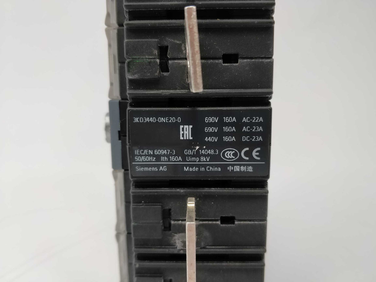 Siemens 3KD3440-0NE20-0 Switch disconnector 160 A