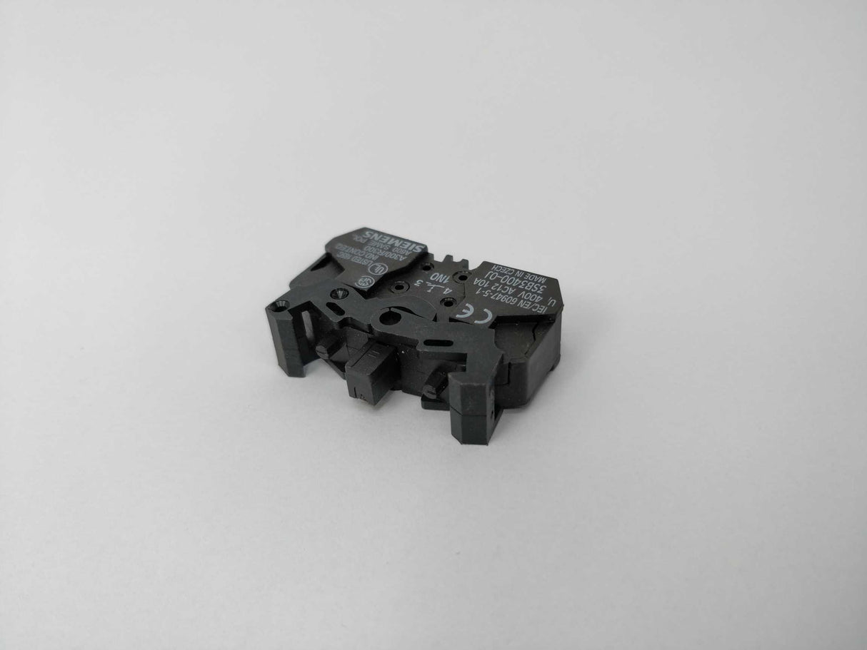 Siemens 3SB3400-0J Contact Block - 1NO 3 Pcs.