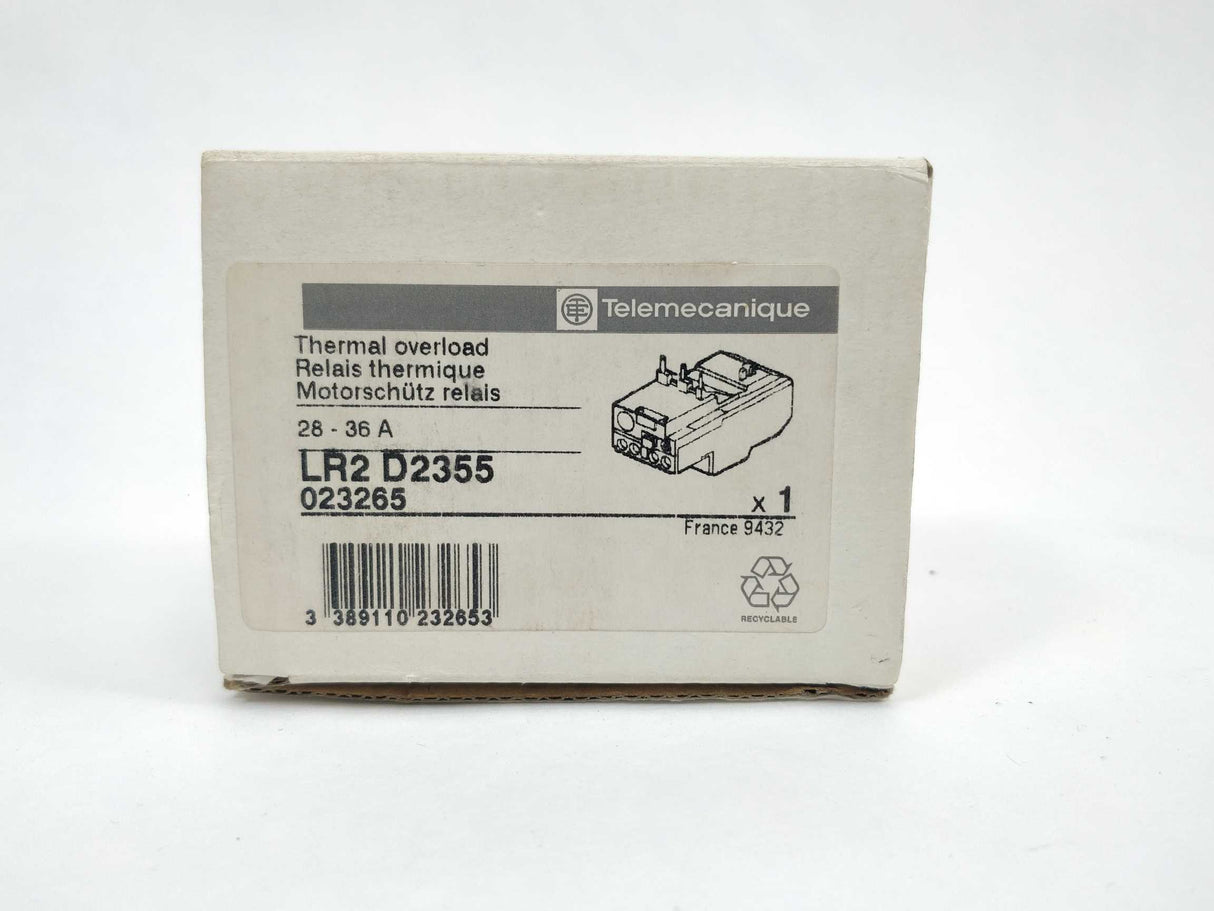 TELEMECANIQUE LR2D2355 023265 Thermal overload relay