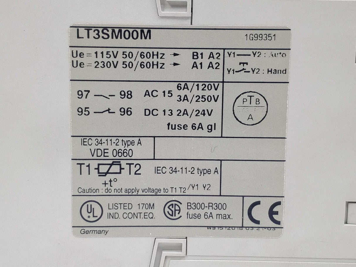 Schneider Electric LT3SM00M Protection Relay