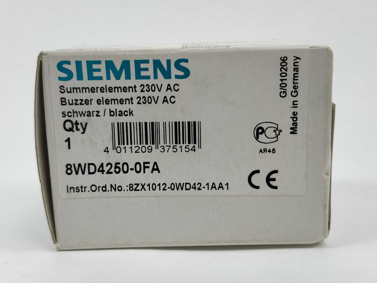 Siemens 8WD4250-0FA Summerelemt 230V AC