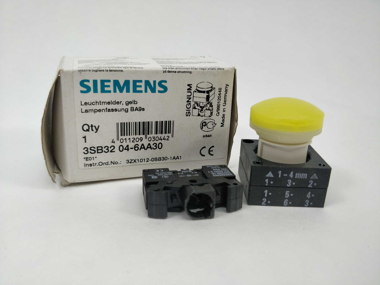 Siemens 3SB3204-6AA30 Signum E01