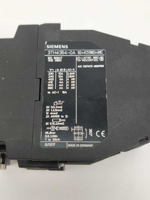 Siemens 3TH4364-0A 64E