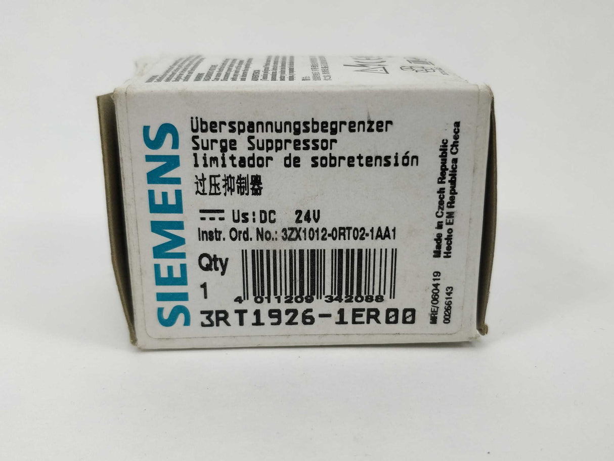 Siemens 3RT1926-1ER00 24V/DC Surge Suppressor