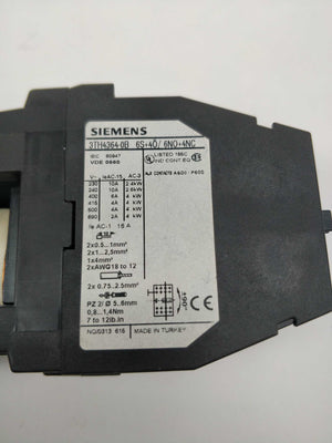 Siemens 3TH4364-0B 6S+4Ö/6NO+4NC