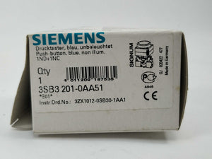 Siemens 3SB3201-0AA51 Push button