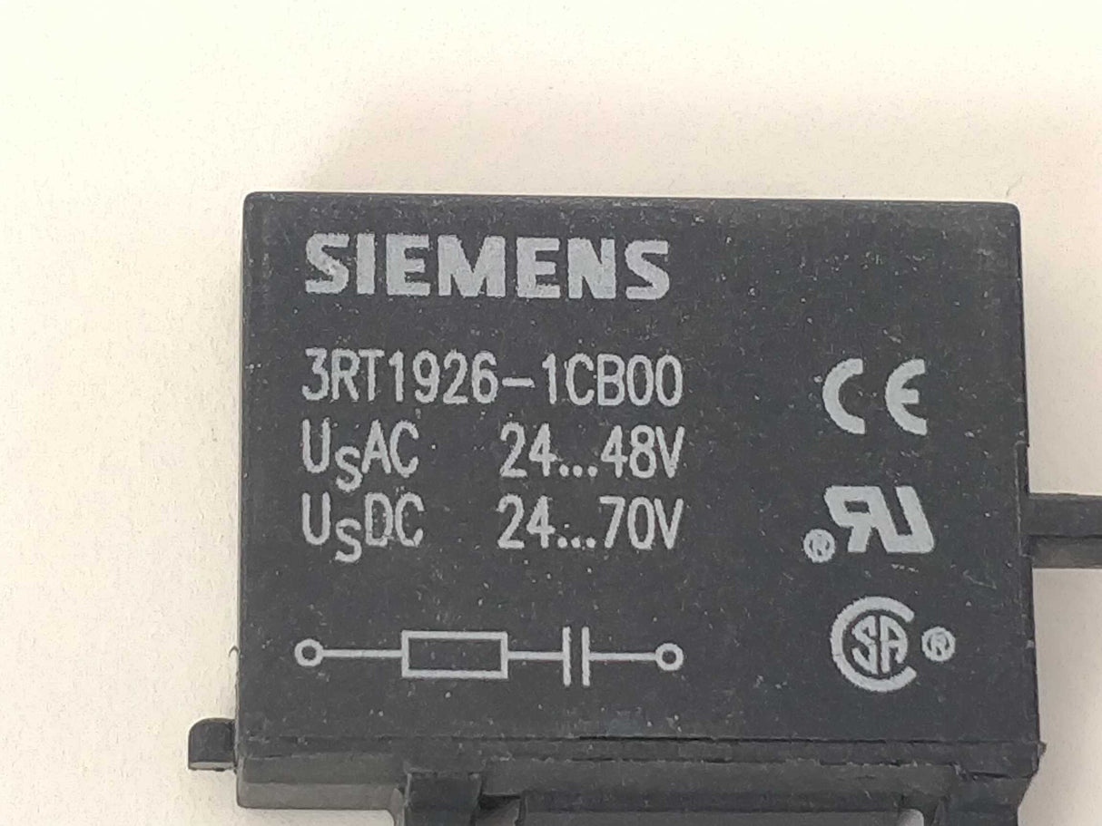 Siemens 3RT1926-1CB00 Surge Suppressor