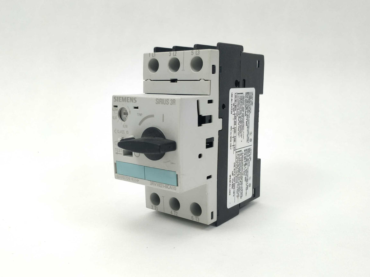 Siemens 3RV1021-0CA10 Circuit breaker