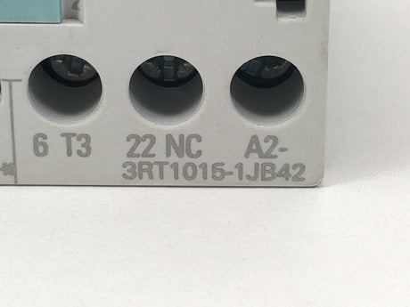 Siemens 3RT1015-1JB42 SIRIUS DC17 Power contactor