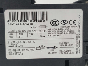 Siemens 3RV1421-GA10 Circuit breaker