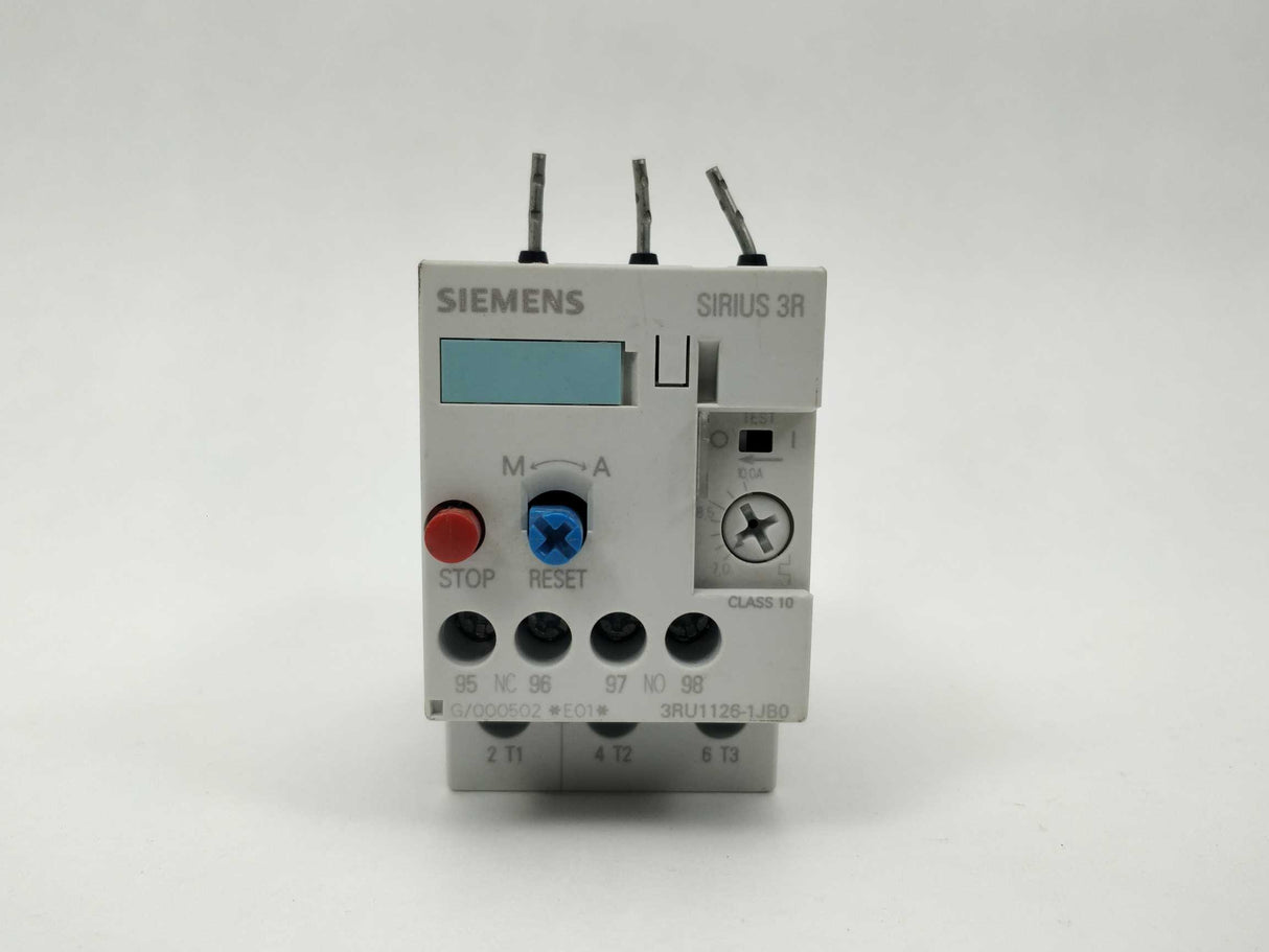 Siemens 3RU1126-1JB0 SIRIUS 3R Overload relay