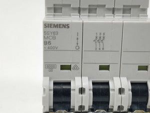 Siemens 5SY6306-6 Miniature circuit breaker 400 V B6