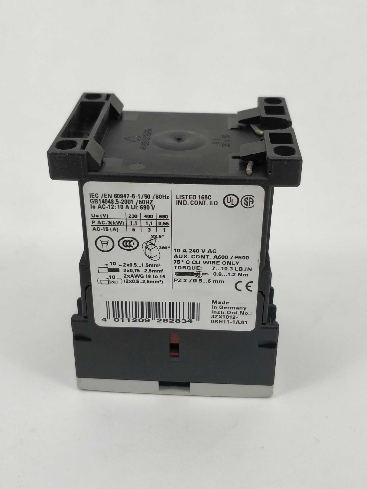 Siemens 3RH1122-1BF40 contactor relay 5 Pcs.