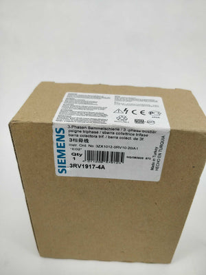 Siemens 3RV19174A 3-phase busbar