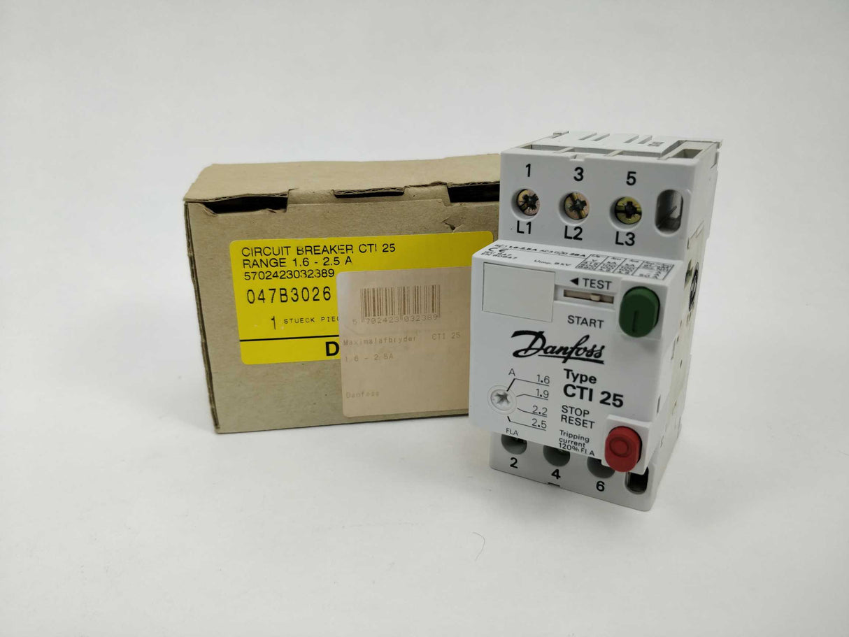 Danfoss 047B3026 CTI25 circuit breaker