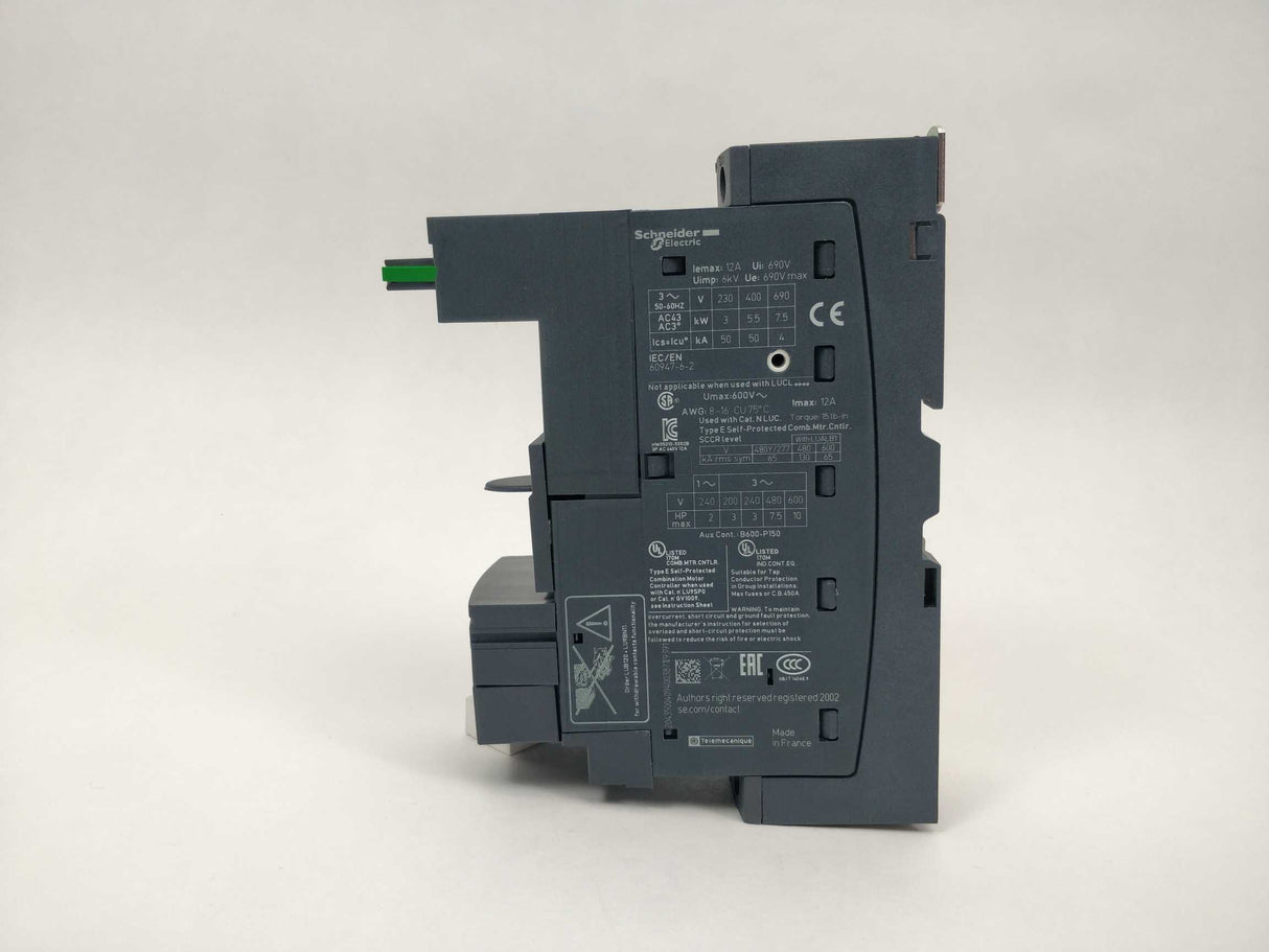 Schneider Electric LUB12 Non reversing power base 12A