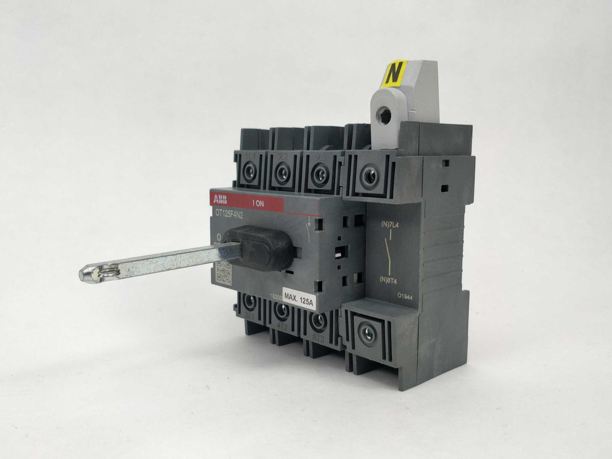 ABB OT125F4N2 4-pole switch disconnector