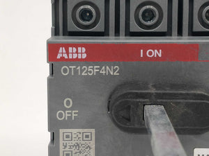 ABB OT125F4N2 4-pole switch disconnector