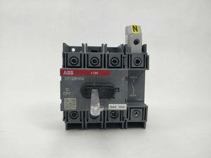 ABB OT125F4N2 4-pole switch disconnector