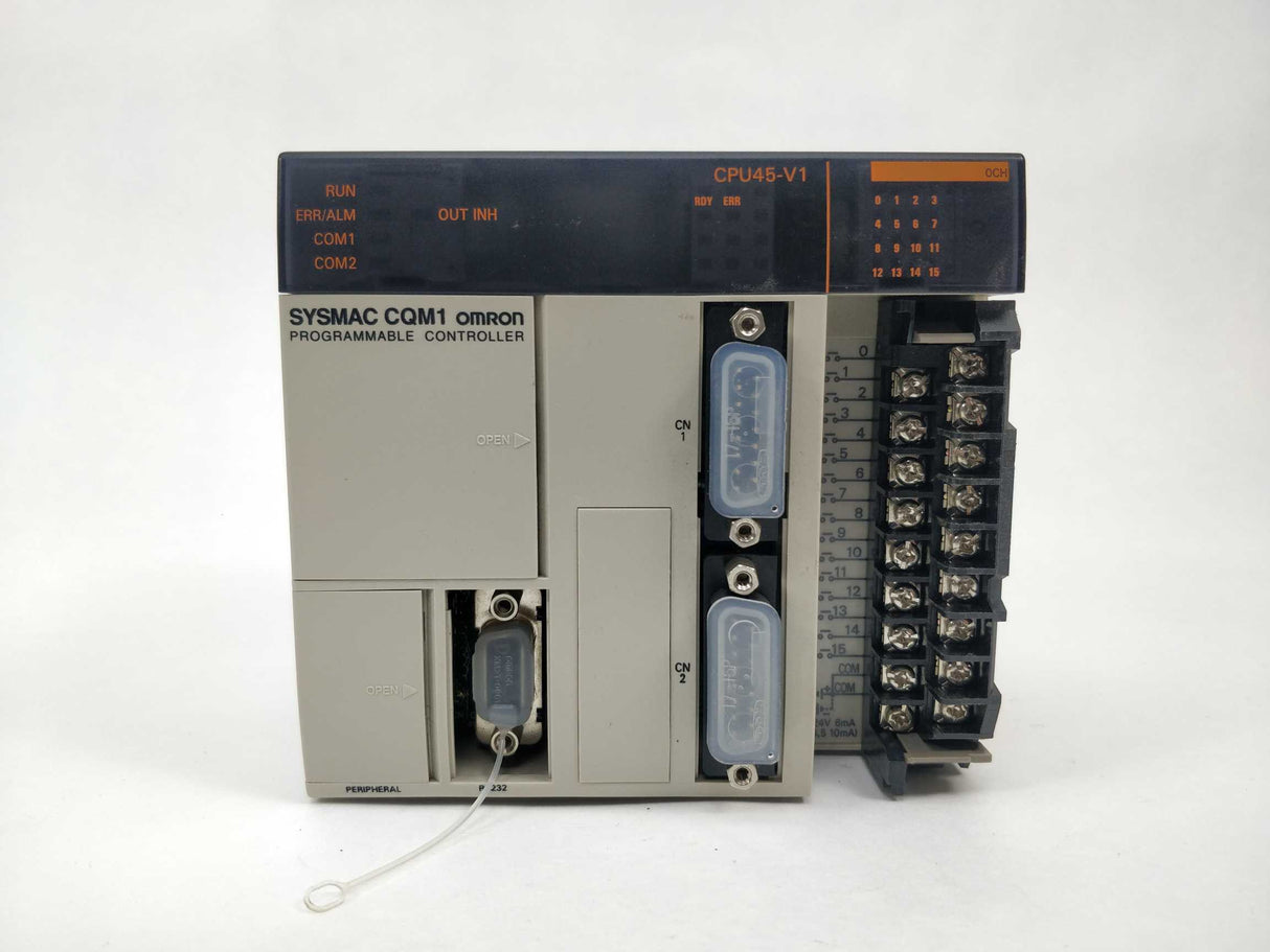 OMRON CQM1-CPU45-EV1 CPU unit 24V 10mA 16Points