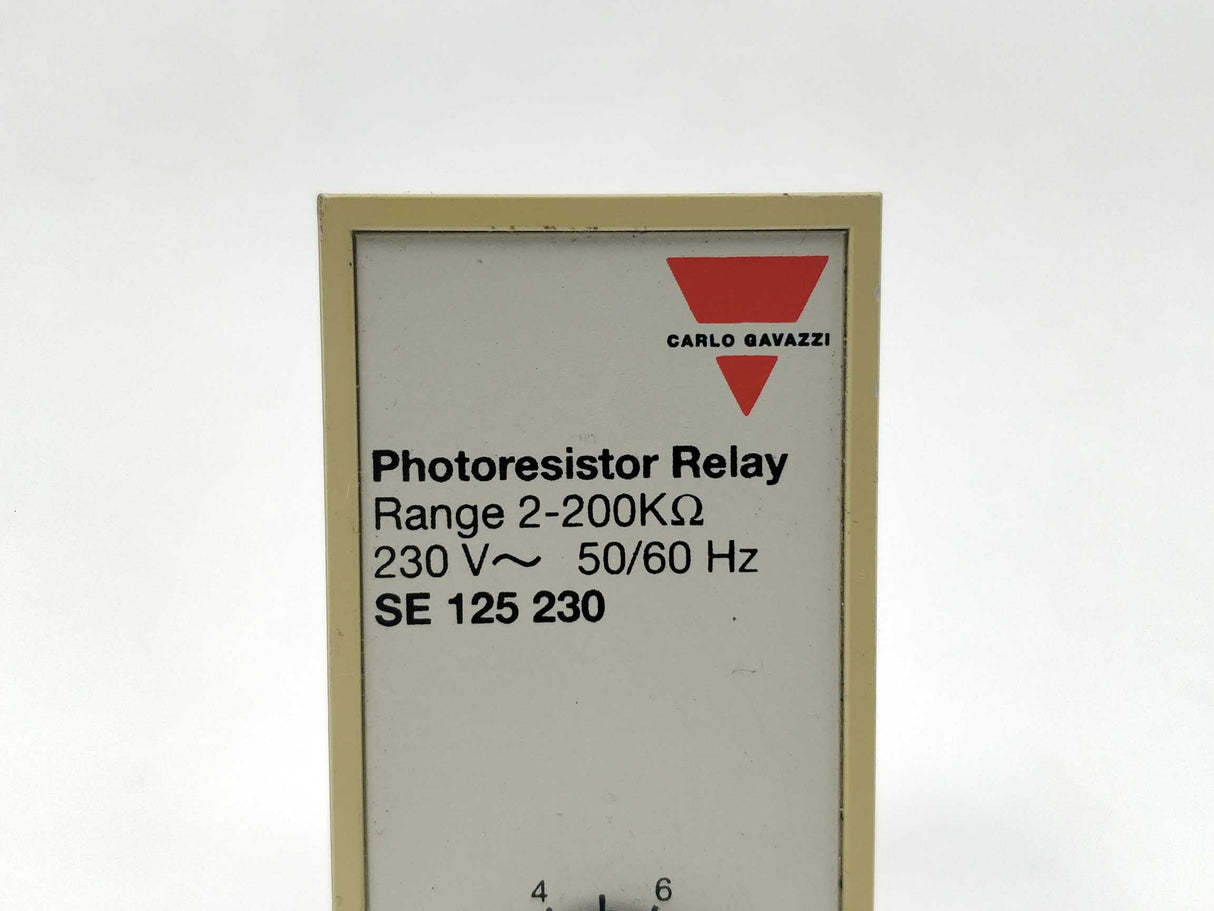 Carlo Gavazzi SE 125 230 PHOTORESISTOR RELAY