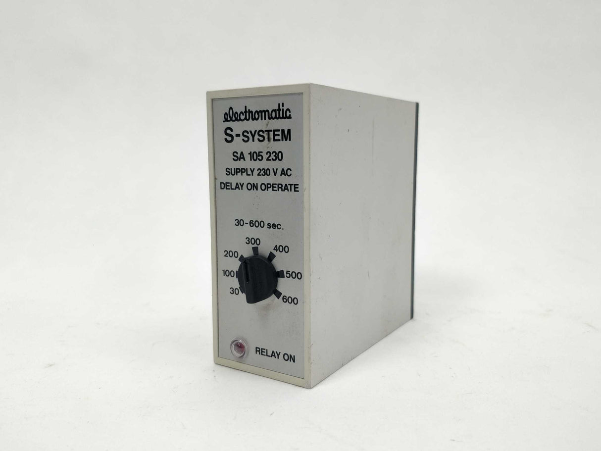 Electromatic SA105230 Relay Delay on Operate