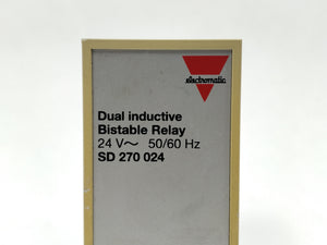 Electromatic SD270024 DUAL INDUCTIVE BISTABLE RELAY