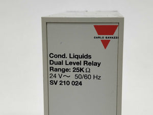 Carlo Gavazzi SV 210 024 COND. LIQUIDS DUAL LEVEL RELAY