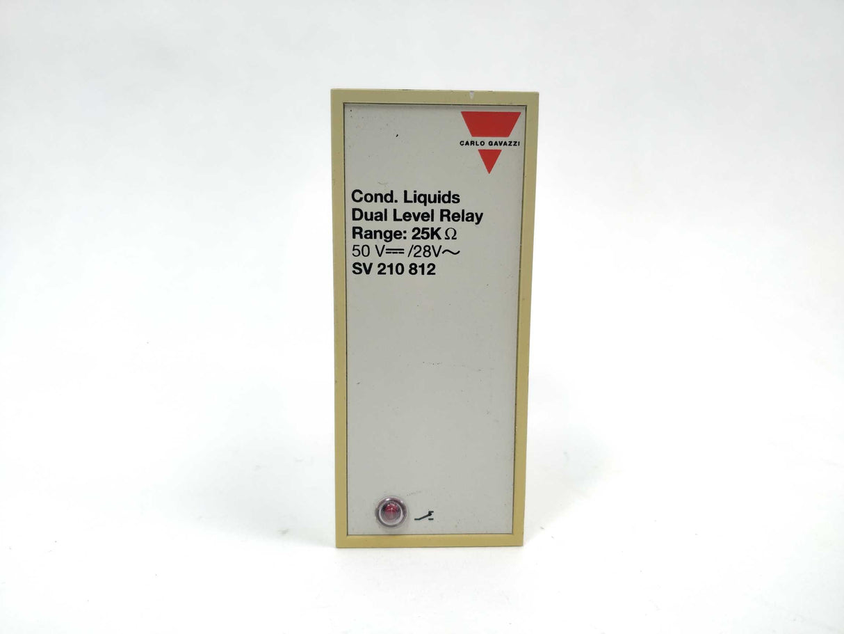 Carlo Gavazzi SV 210 812 COND. LIQUIDS DUAL LEVEL RELAY