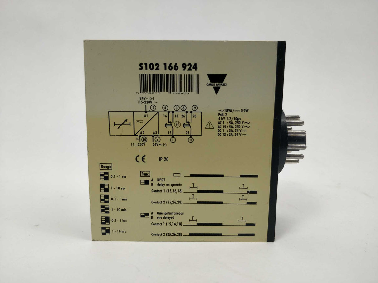 Carlo Gavazzi S102 166 924 TIMER