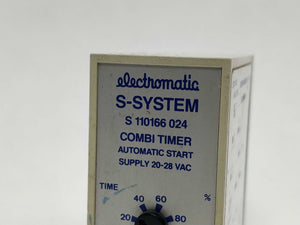 Electromatic S110166 024 COMBI TIMER AUTOMATIC STARTER