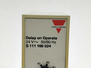 Carlo Gavazzi S 111 166 024 DELAY ON OPERATE